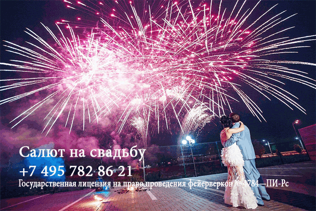 Организация пиротехнического шоу на свадьбу  Ульяновск | ulyanovsk.salutsklad.ru