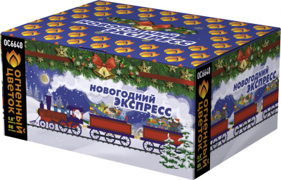 Новогодний экспресс фейерверк купить в Ульяновске | ulyanovsk.salutsklad.ru