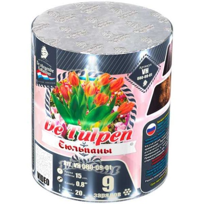 Тюльпаны Батарея салютов купить в Ульяновске | ulyanovsk.salutsklad.ru